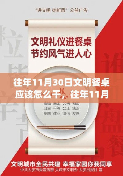 往年11月30日,践行文明餐桌新风尚的行动指南