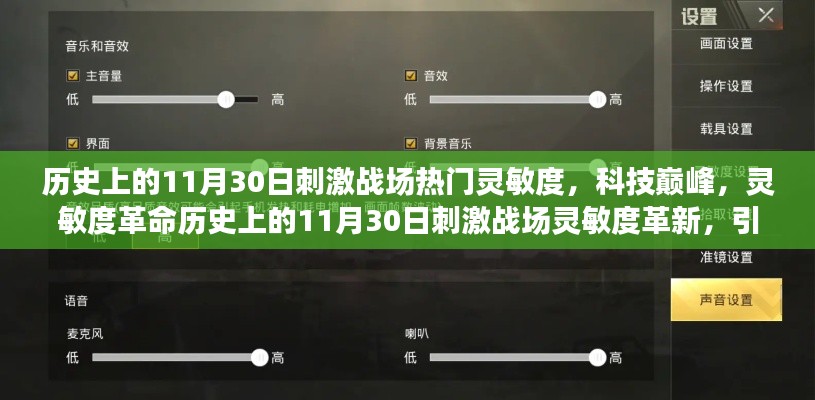 历史上的11月30日刺激战场灵敏度革新,引领科技生活新时代的灵敏度革命