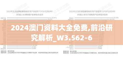 2024澳门资料大全免费,前沿研究解析_W3.562-6