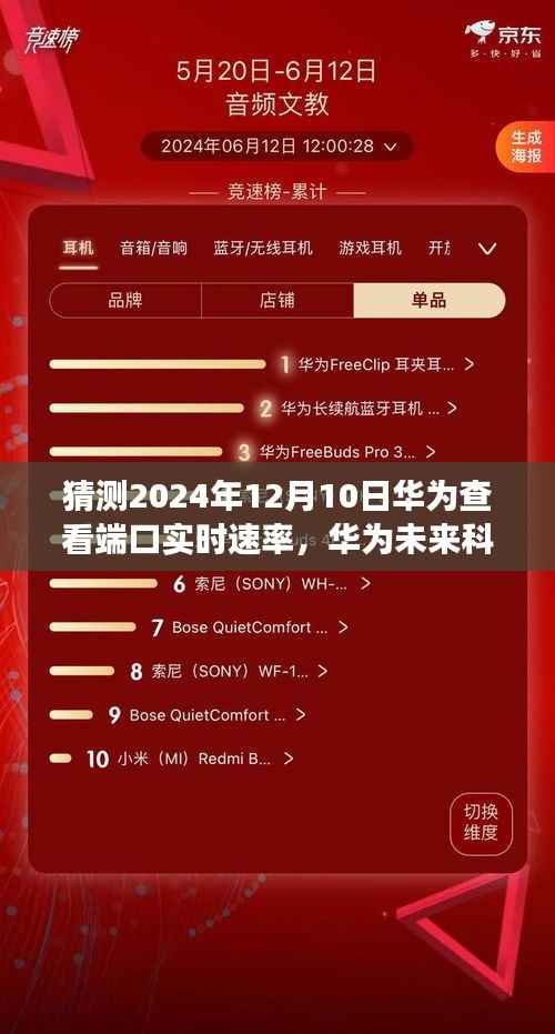 华为未来科技展望，掌握端口实时速率之旅，学习与创新引领未来展望（猜测至2024年12月）