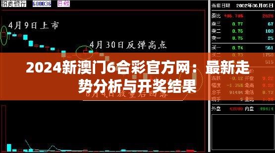 2024新澳门6合彩官方网:最新走势分析与开奖结果