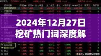 挖矿热门词深度解析,洞悉行业趋势