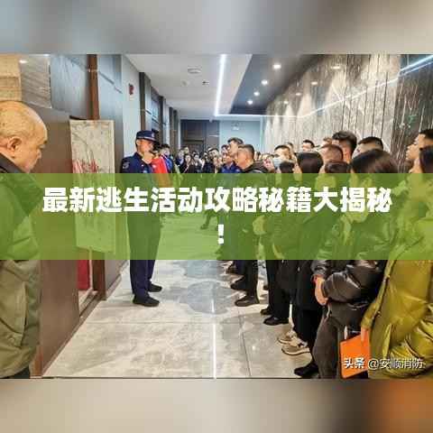 最新逃生活动攻略秘籍大揭秘!